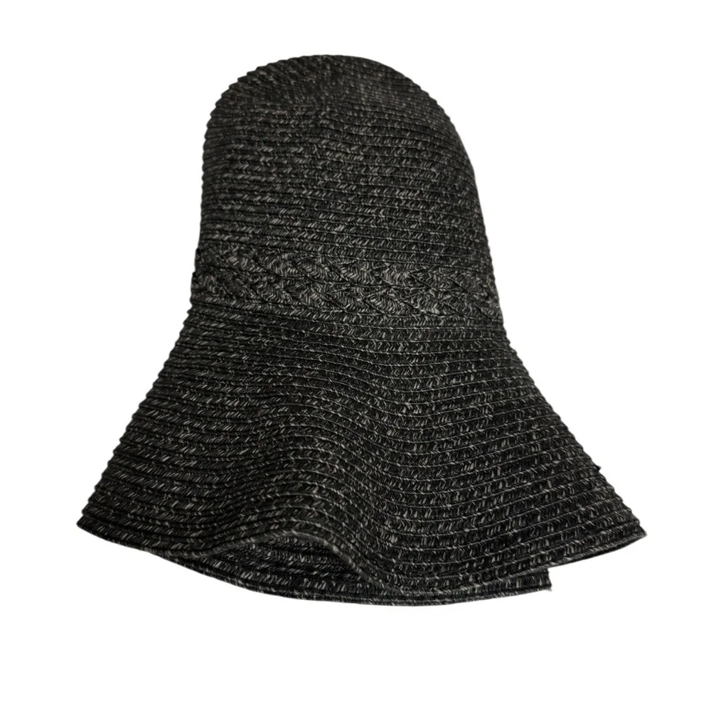 Goorin Bros Mint Packable Paper Straw Rafia Hat Floppy Brown 4